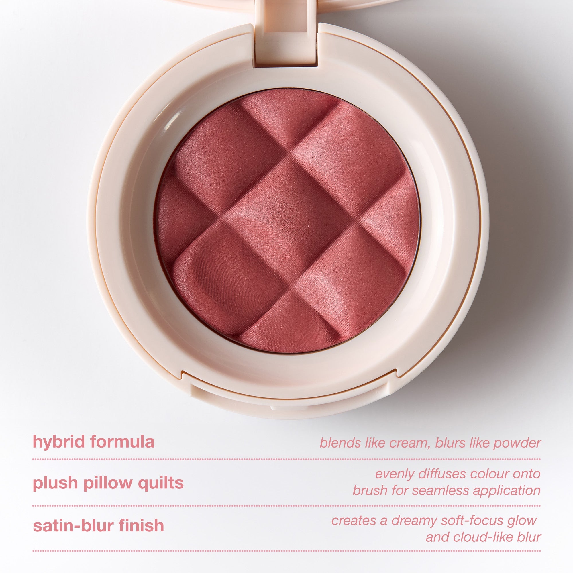 colour_teddy bear, | ICONIC London Teddy Bear Buildable Blurring Blush Hybrid formula