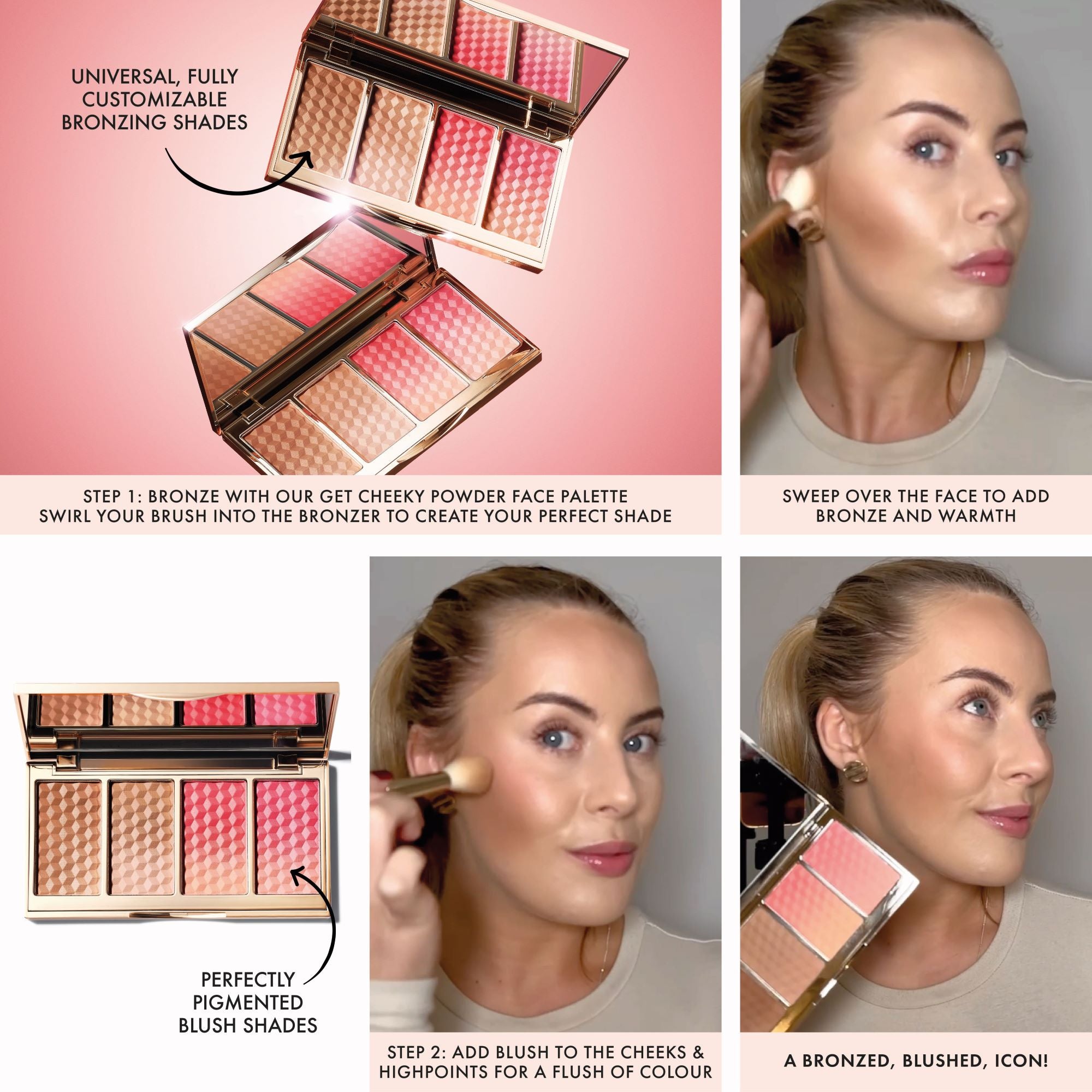 Get Cheeky Face Powder Palette | ICONIC London