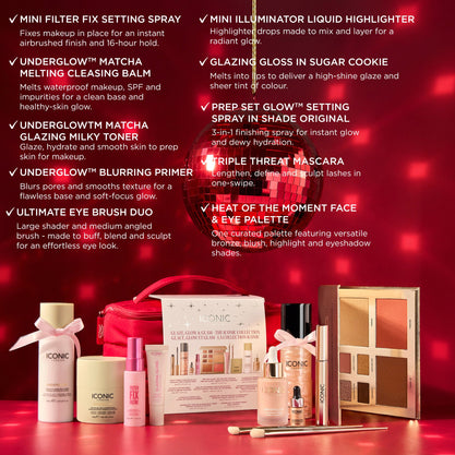 Glaze, Glow & Glam - The ICONIC Collection Gift Set