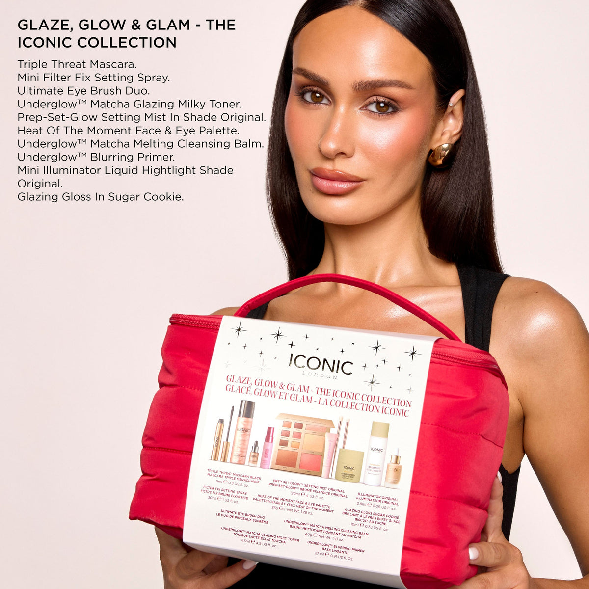 Glaze, Glow & Glam - The ICONIC Collection Gift Set