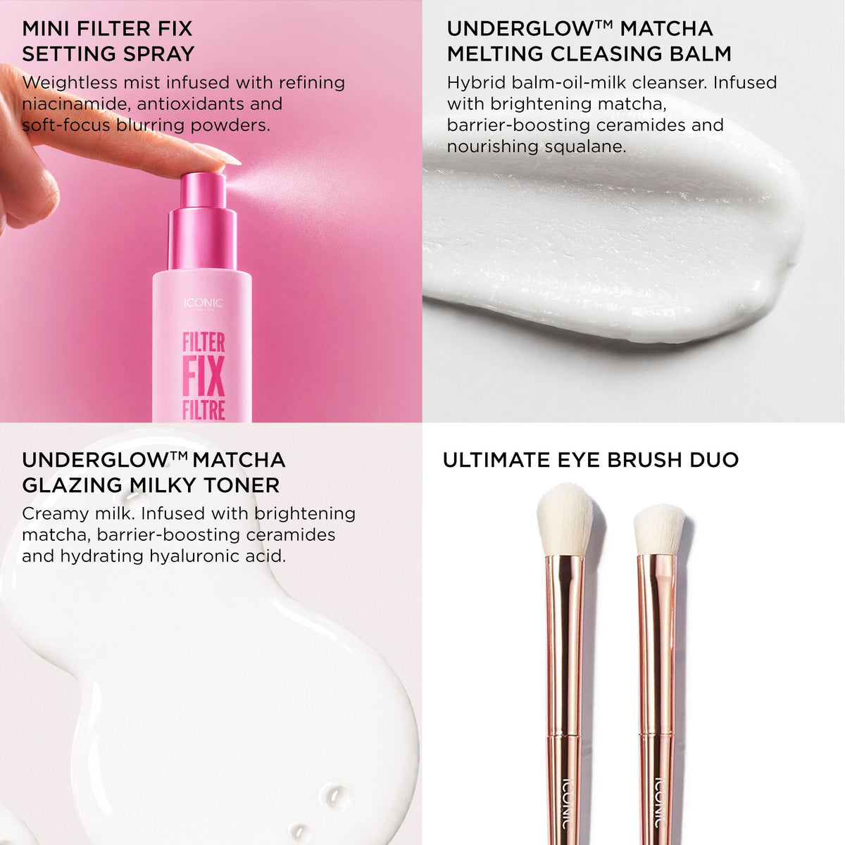 Glaze, Glow & Glam - The ICONIC Collection Gift Set