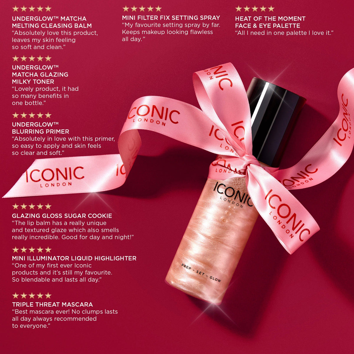 Glaze, Glow & Glam - The ICONIC Collection Gift Set