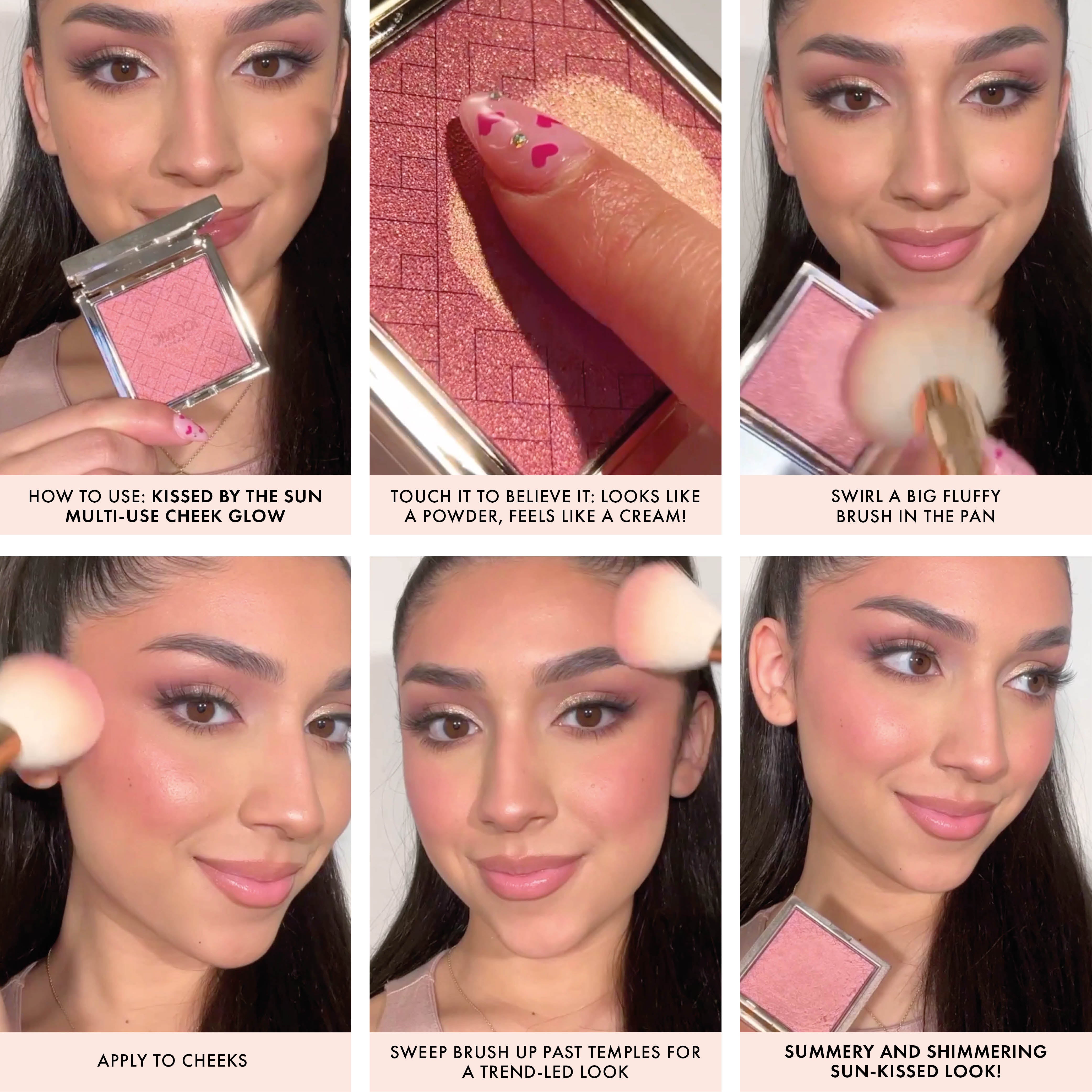 colour_Play Time Blush, colour_Oh Honey Bronzer, colour_So Cheeky Blush, colour_Date Night Bronzer, colour_Hot Stuff Blush