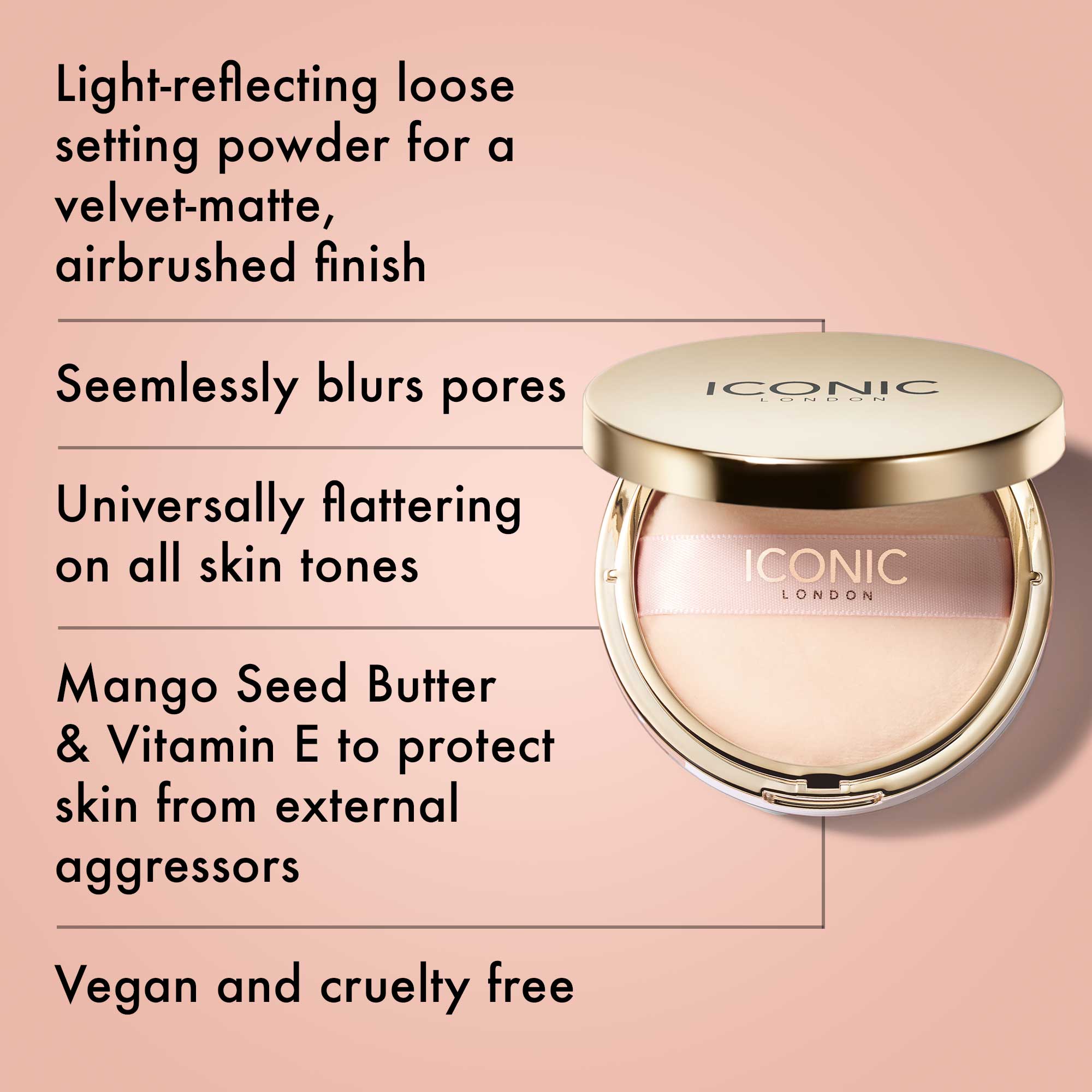 Velvet Blur Translucent Setting Powder | ICONIC London